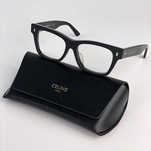 💯 NEW Celine CL50011F 001 Unisex Eyeglasses